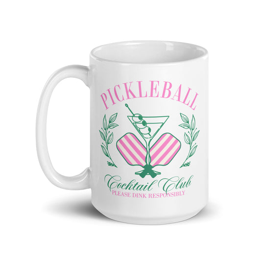 Pickleball Cocktail Club Mug
